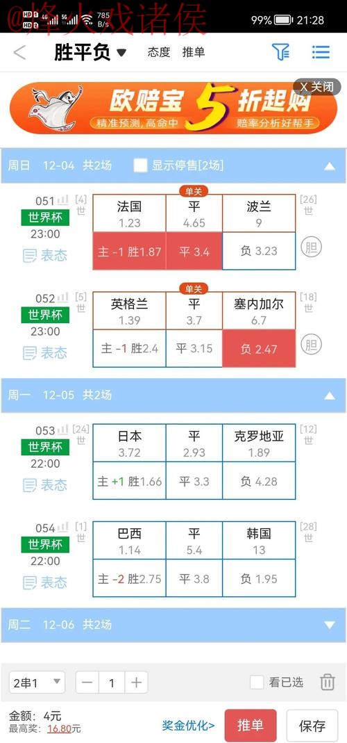 最热世界杯盘口APP下载推荐攻略